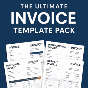 ultimate invoice template pack