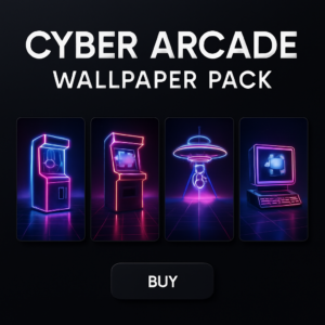 Cyber Arcade Wallpaper Pack