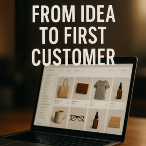 From Idea to First Customer: A Step-by-Step Guide
