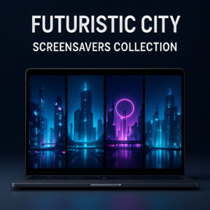 Futuristic City Screensavers Collection