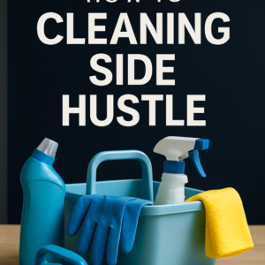 How to Start a Cleaning Side Hustle