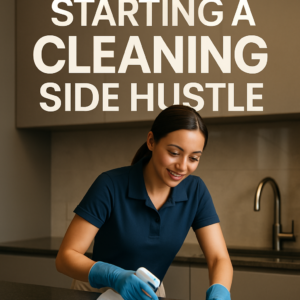 How to Start a Cleaning Side Hustle