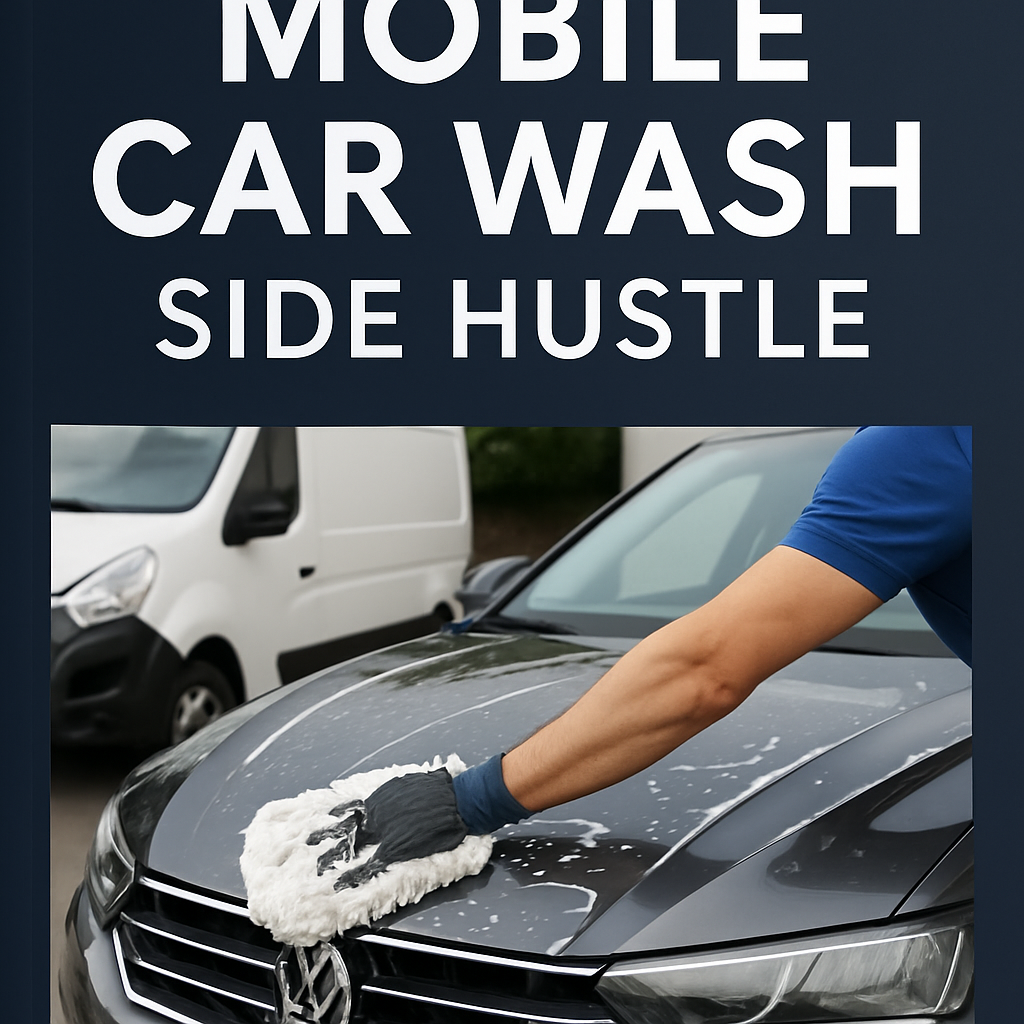 How to Start a Mobile Car Wash Side Hustle