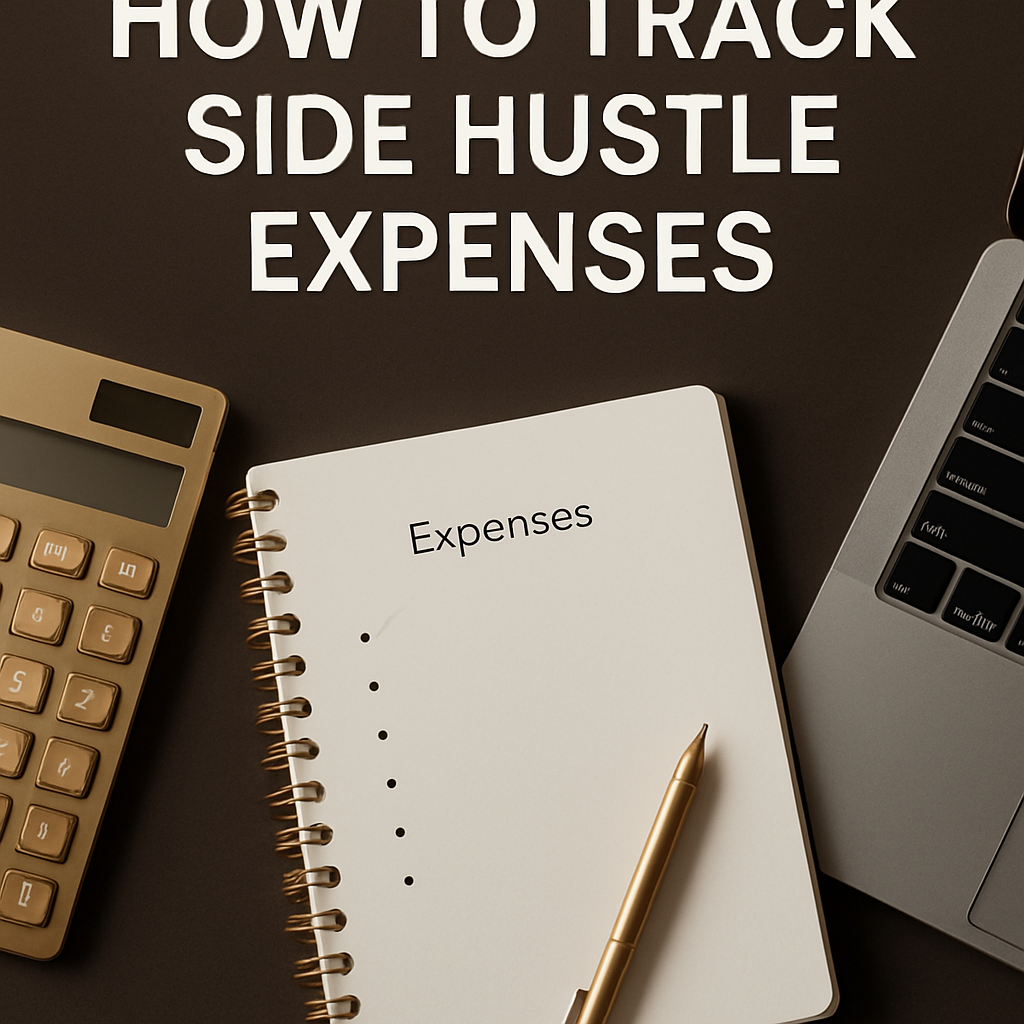 How to Track Side Hustle Expenses