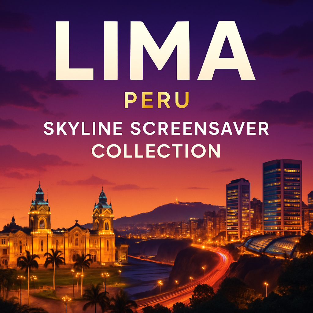 Lima, Peru Skyline Screensaver Collection
