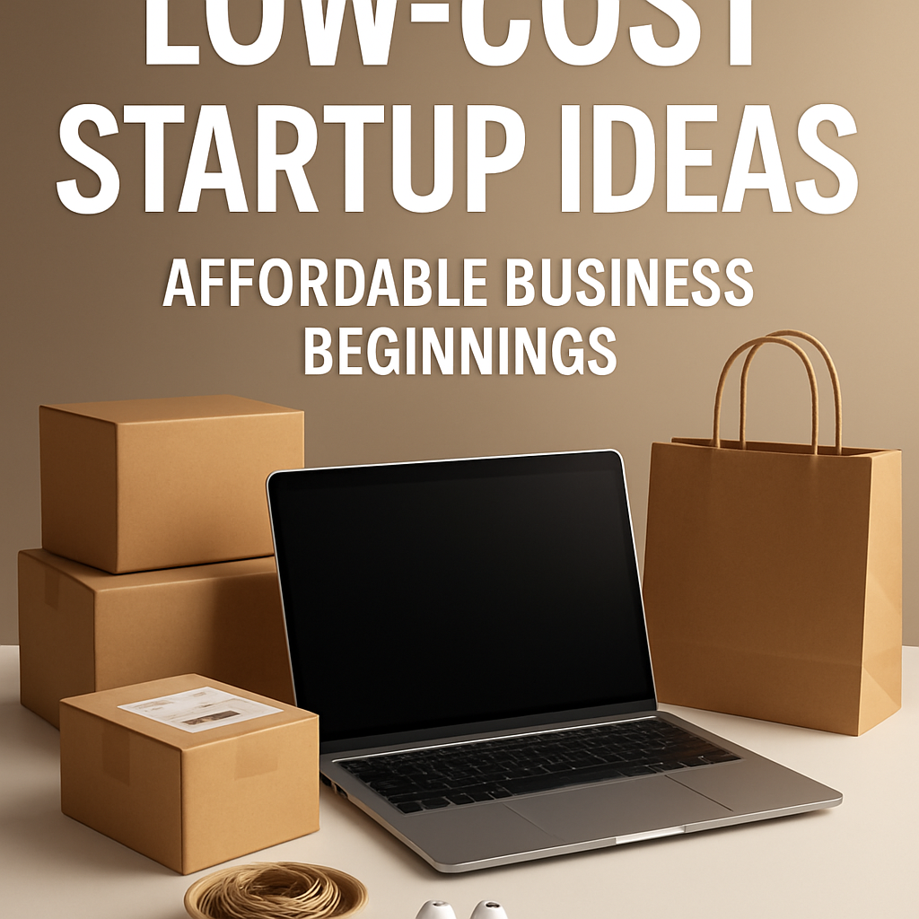 Low-Cost Startup Ideas: Affordable Business Beginnings