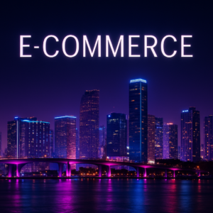Miami-Style Neon Skyline Collection