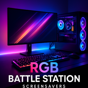 RGB Battle Station Screensavers