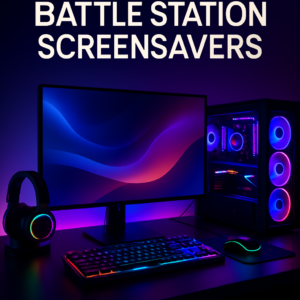 RGB Battle Station Screensavers