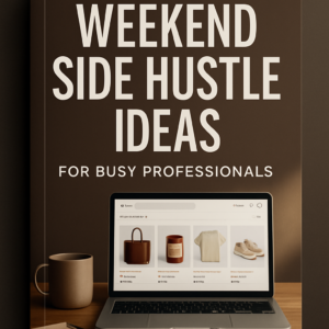 Weekend Side Hustle Ideas for Busy Professionals