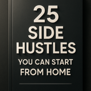25 Side Hustles You Can Start from Home