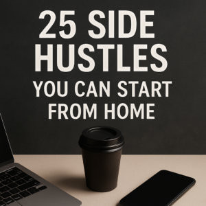 25 Side Hustles You Can Start from Home