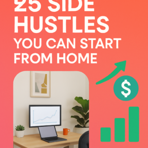 25 Side Hustles You Can Start from Home