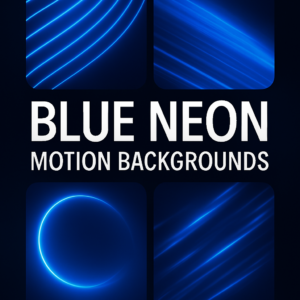 Blue Neon Motion Backgrounds