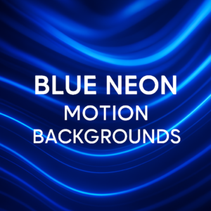 Blue Neon Motion Backgrounds