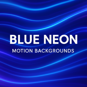 Blue Neon Motion Backgrounds Wallpaper Pack