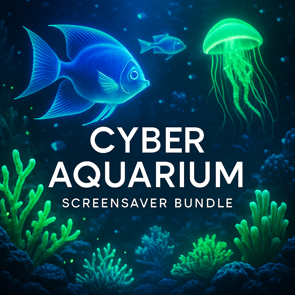 Cyber Aquarium Screensaver Bundle