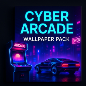 Cyber Arcade Wallpaper Pack