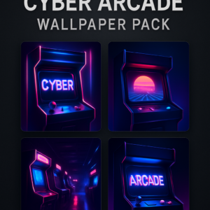 Cyber Arcade Wallpaper Pack