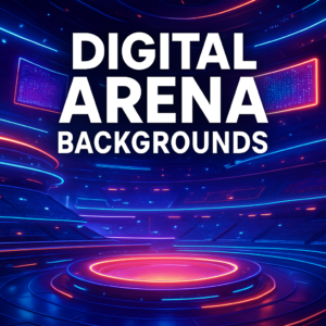 Digital Arena Backgrounds: Interactive Visuals