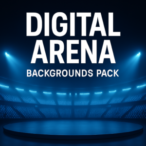 Digital Arena Backgrounds Pack