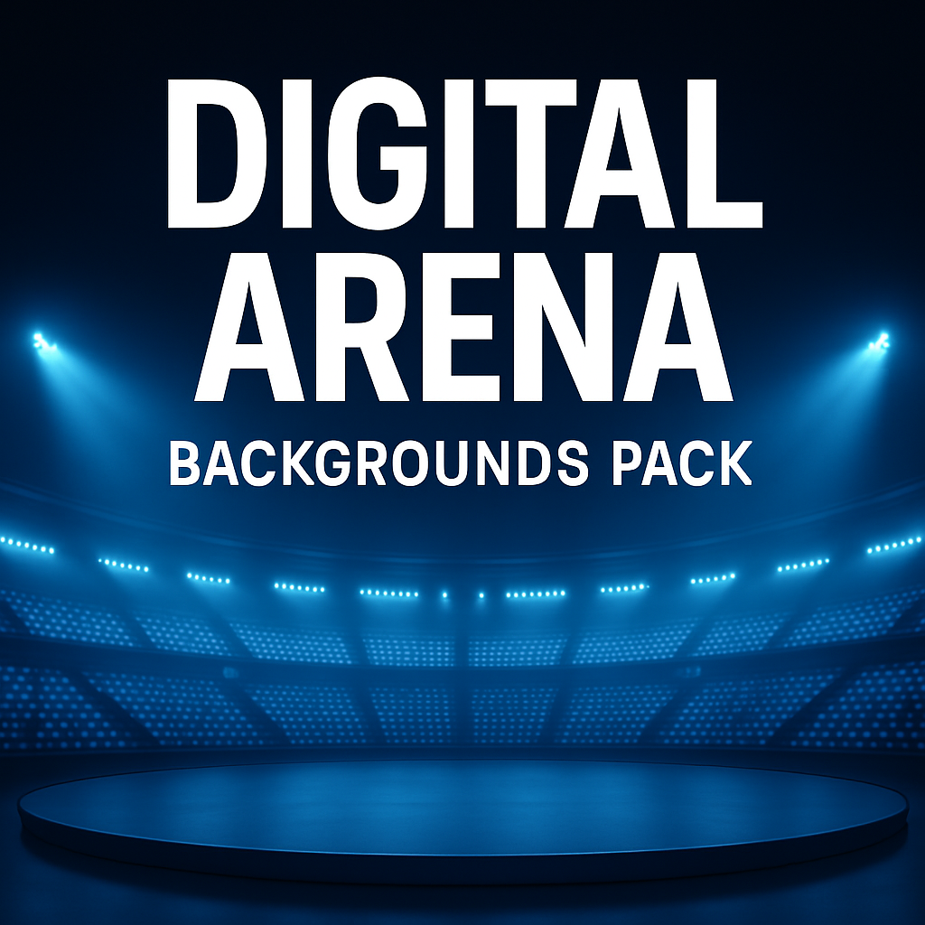 Digital Arena Backgrounds Pack