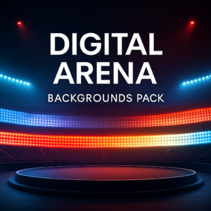 Digital Arena Backgrounds Pack