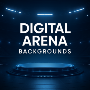 Digital Arena Backgrounds: Vibrant Atmospheres for Your Screen