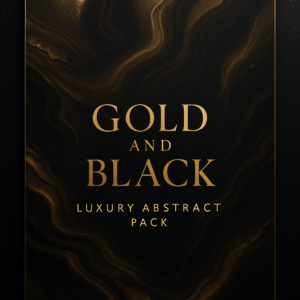 Gold and Black Luxury Abstract Pack