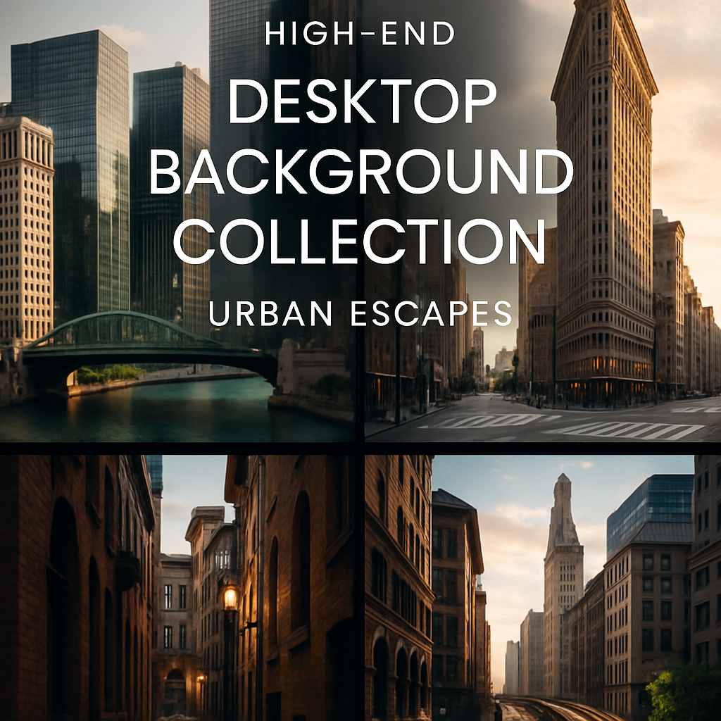 High-End Desktop Background Collection: Urban Escapes