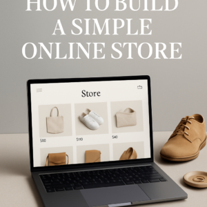 How to Build a Simple Online Store