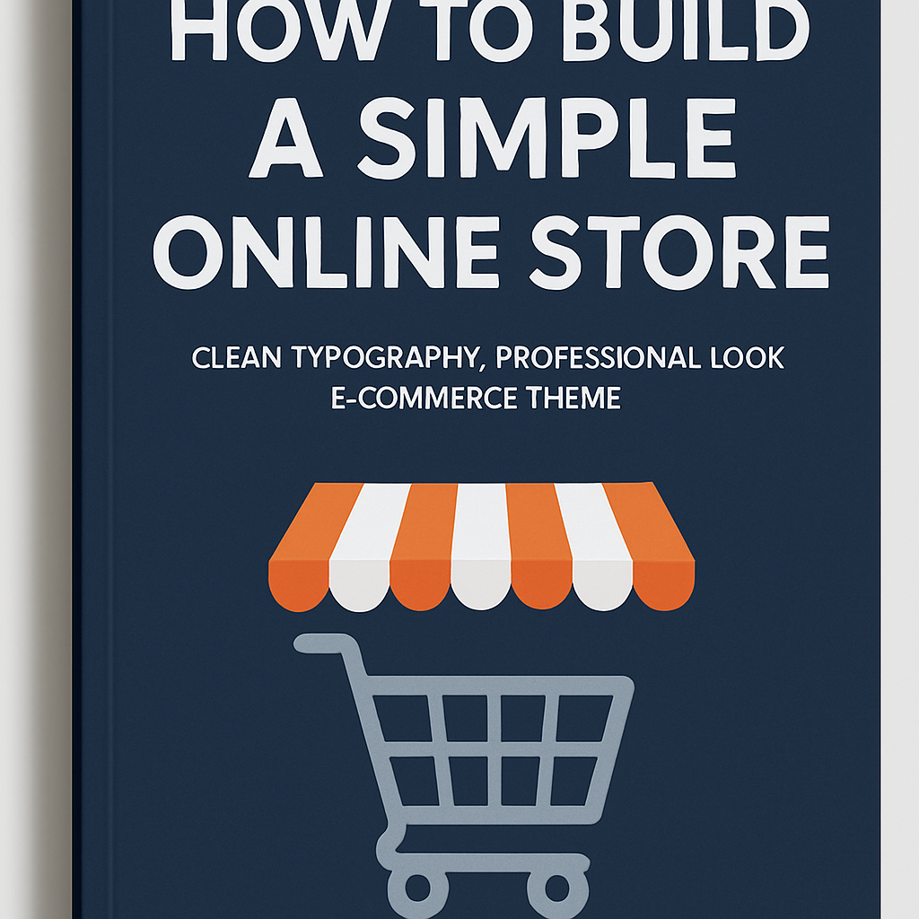 How to Build a Simple Online Store