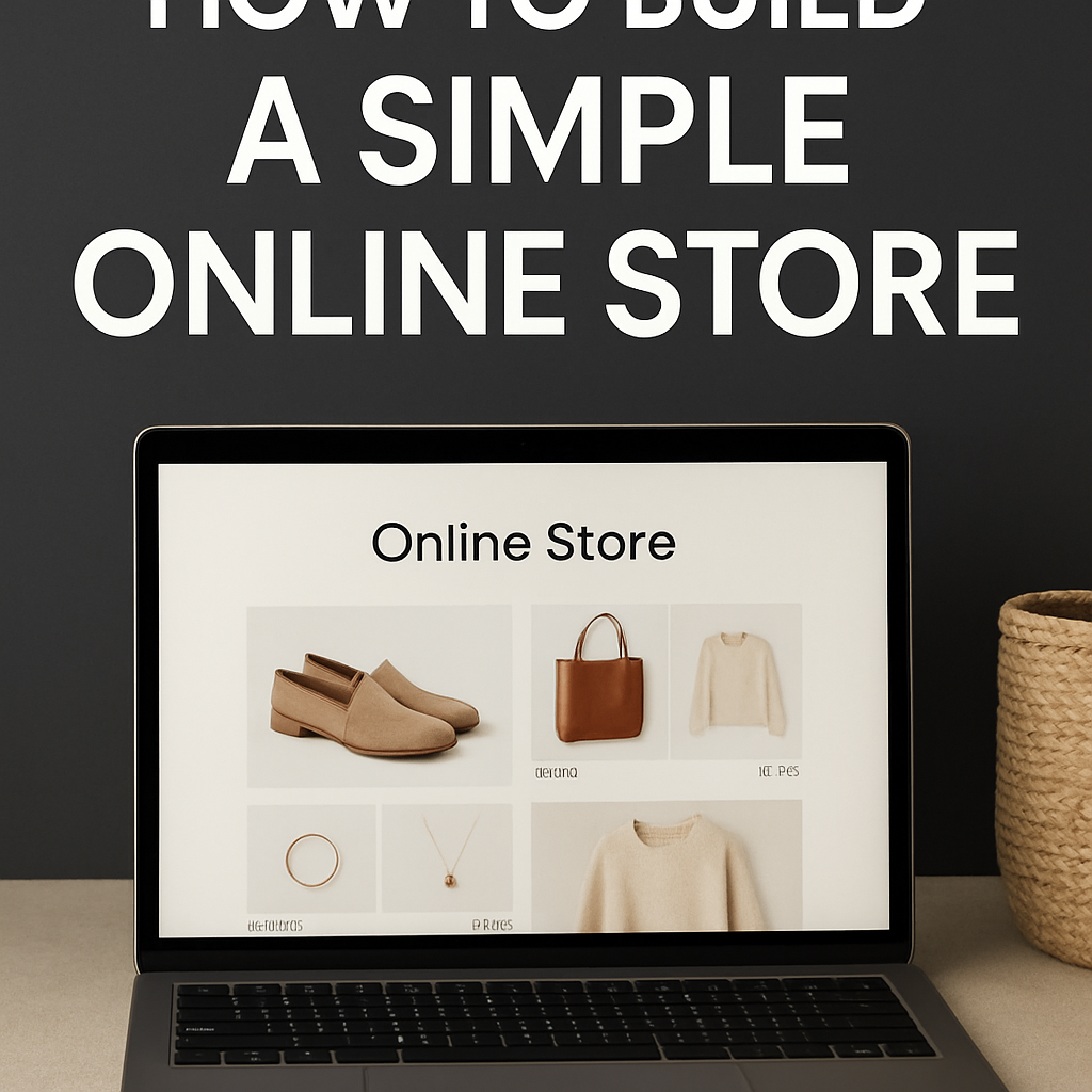 How to Build a Simple Online Store: A Beginner's Guide