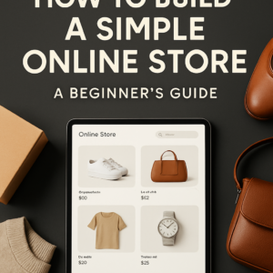 How to Build a Simple Online Store: A Beginner's Guide
