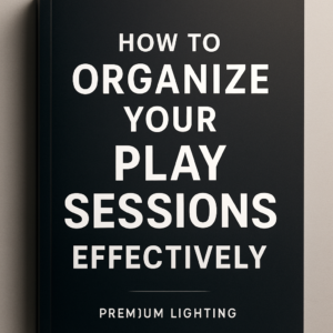 How to Organize Your Play Sessions Effectively