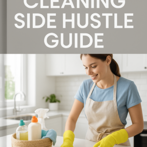How to Start a Cleaning Side Hustle