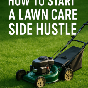 How to Start a Lawn Care Side Hustle