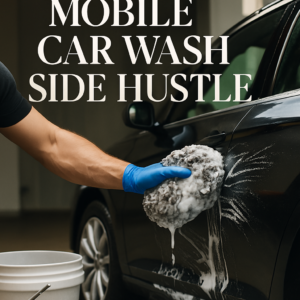 How to Start a Mobile Car Wash Side Hustle