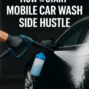 How to Start a Mobile Car Wash Side Hustle