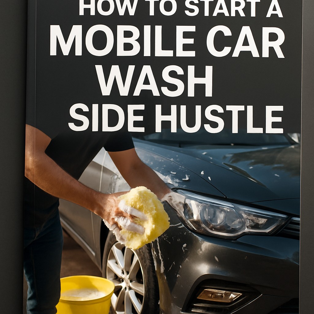 How to Start a Mobile Car Wash Side Hustle