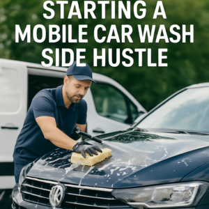 How to Start a Mobile Car Wash Side Hustle