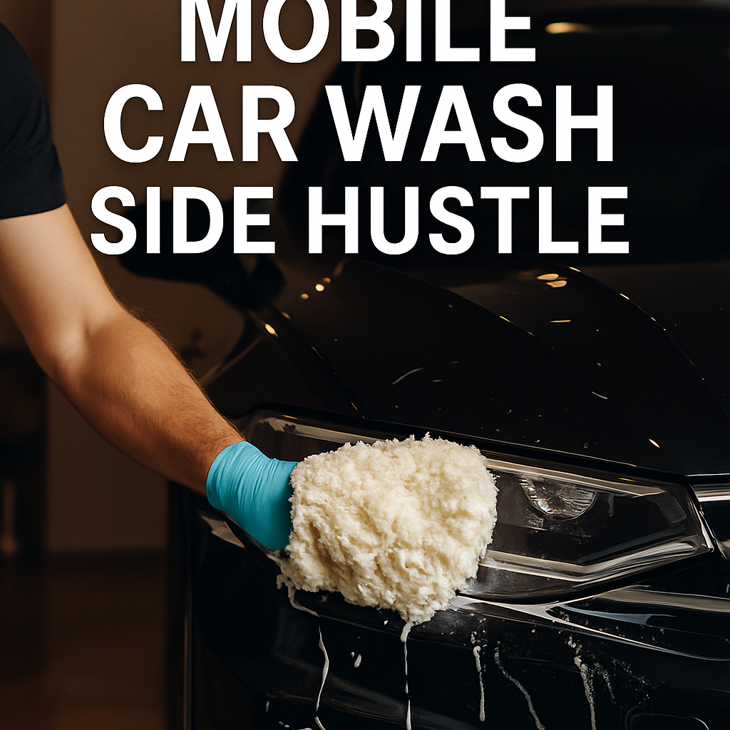 How to Start a Mobile Car Wash Side Hustle