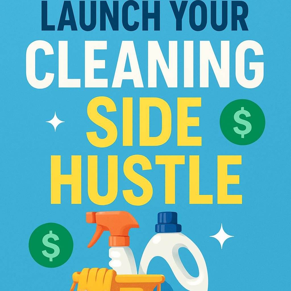 Launch Your Cleaning Side Hustle: A Step-by-Step Guide