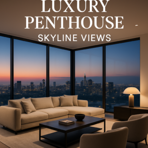 Luxury Penthouse Skyline Views