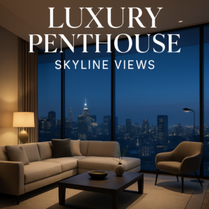 Luxury Penthouse Skyline Views