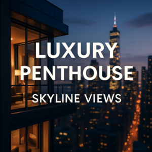 Luxury Penthouse Skyline Views Art Pack