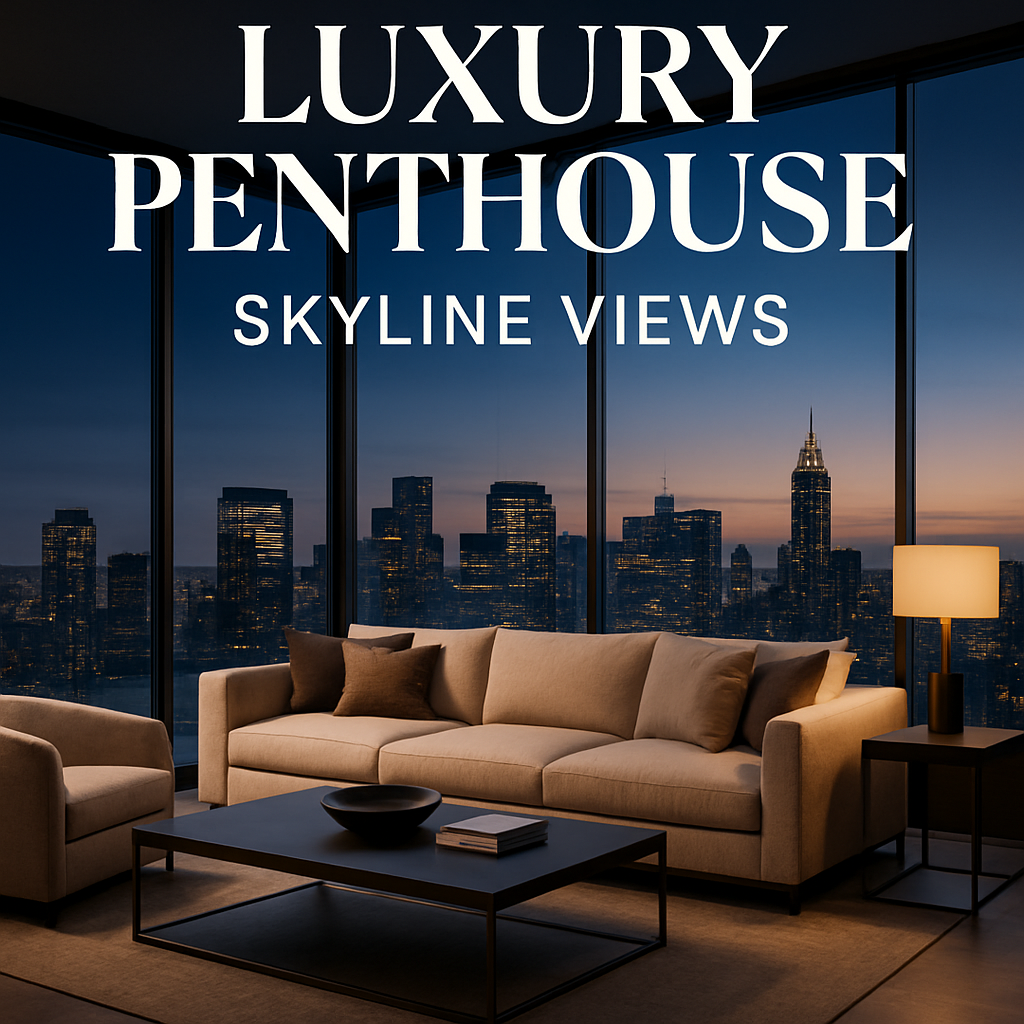 Luxury Penthouse Skyline Views