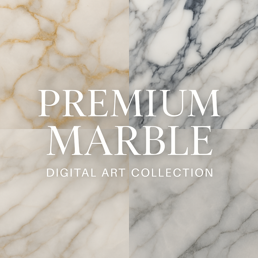 Premium Marble Digital Art Collection