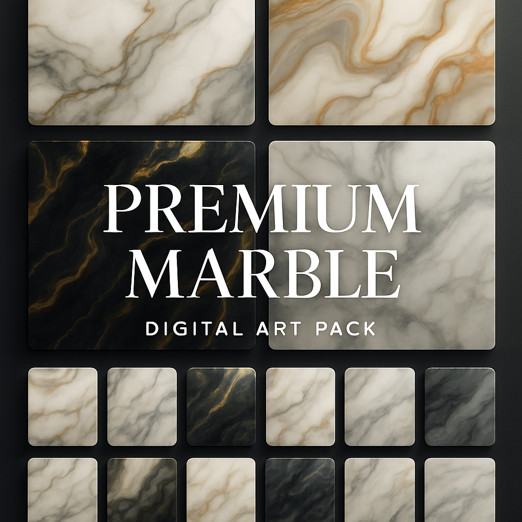 Premium Marble Digital Art Pack