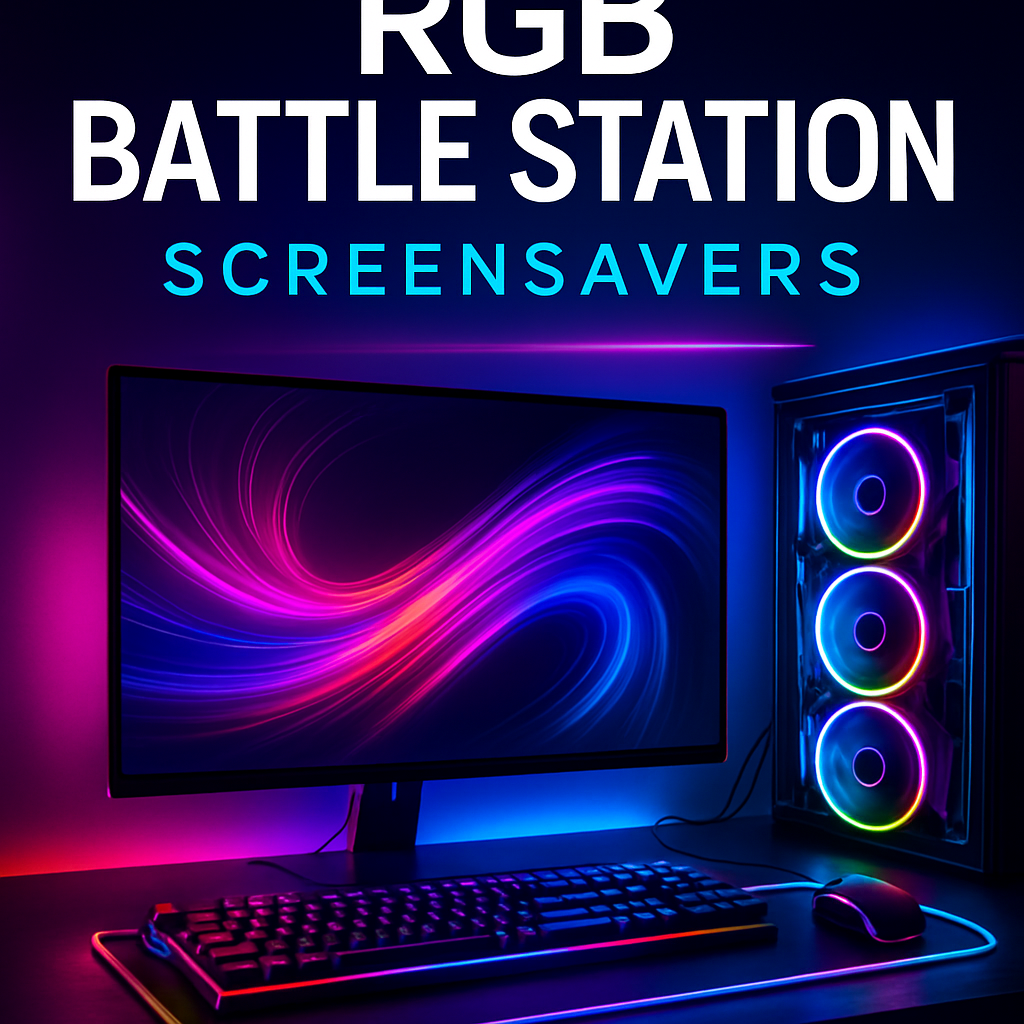 RGB Battle Station Screensavers